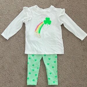 Cat & Jack - St. Patrick’s 2pc Outfit